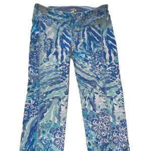 Athleisure Resort Coastalcore Lilly Pulitzer Luxletic Weekender Leggings Women M